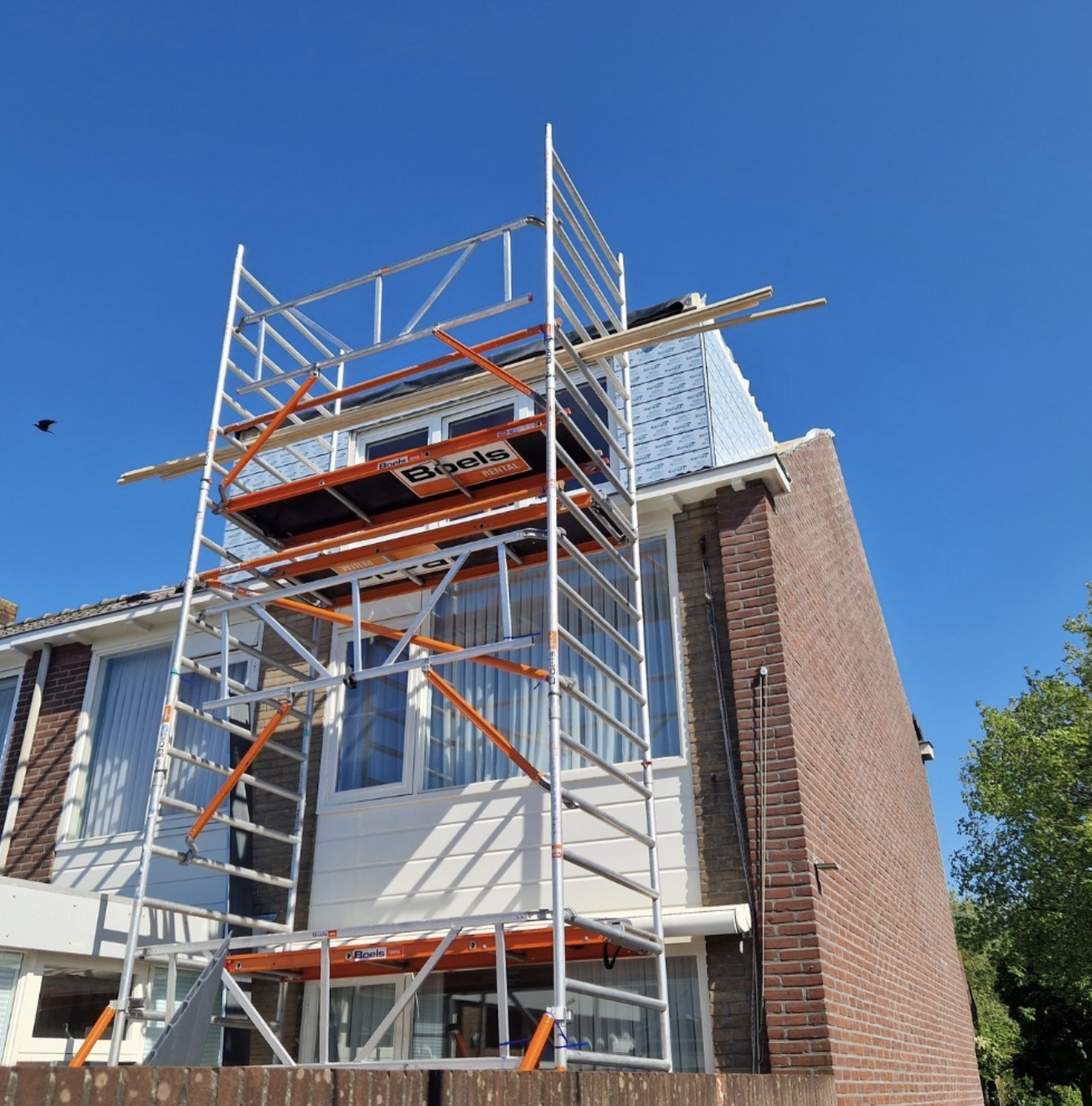 Moderne dakkapel Volendam